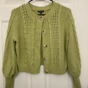 Spring Green Cardigan